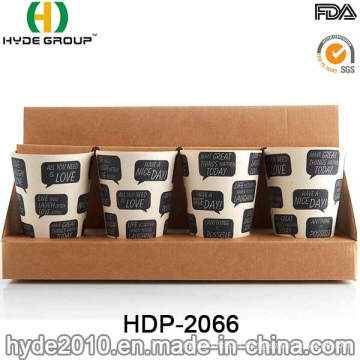 2016 Design Bonito BPA Livre Bamboo Fiber Eco Cup (HDP-2066)